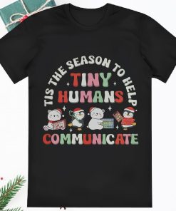 Christmas Speech Therapy Speech Language Pathologist SLP Shirt