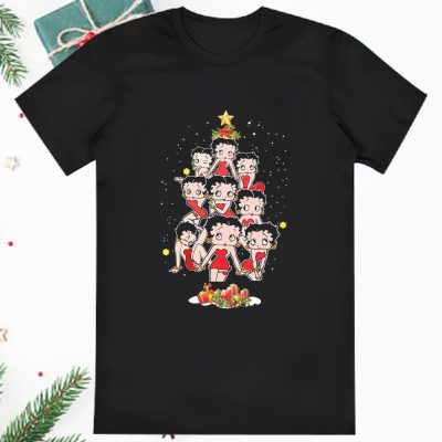 Christmas Tree Betty Boop Christmas Vintage T Shirt