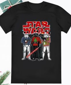 Darth Vader Stormtrooper Mickey Ears Christmas Light T Shirt