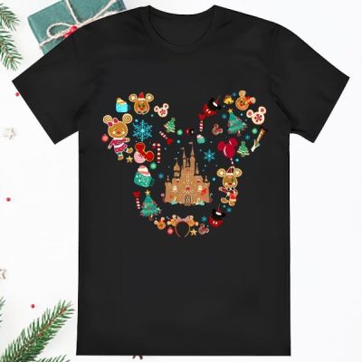 Disney Mickey Gingerbread Matching Disney Christmas Shirts
