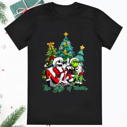 Funny Grinch The Boy Of Winter Christmas Grinch Nurse Shirt