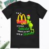 Grinch Im A Mcdonalds Lay Girl My Level Of Sarcasm Christmas Shirt