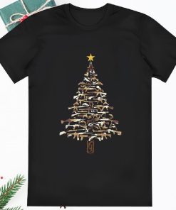Guns Christmas Tree Camo Shirt