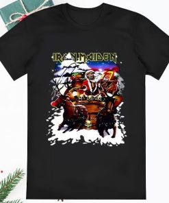 Iron Maiden Santa Claus Christmas T Shirt