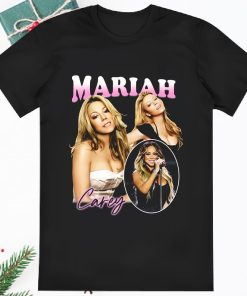 Mariah Carey American Singer Christmas Bootleg Rap Tee Shirt