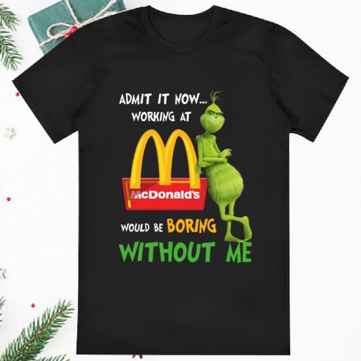 Mcdonalds Grinch Christmas Shirt