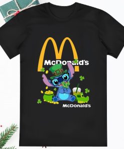 Mcdonalds Merry Christmas Baby Stitch Shirt