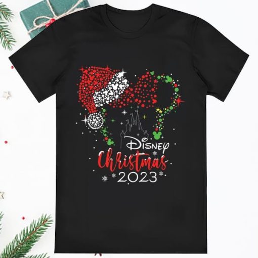 Mickey Minie Matching Disney Christmas 2023 Family Shirt