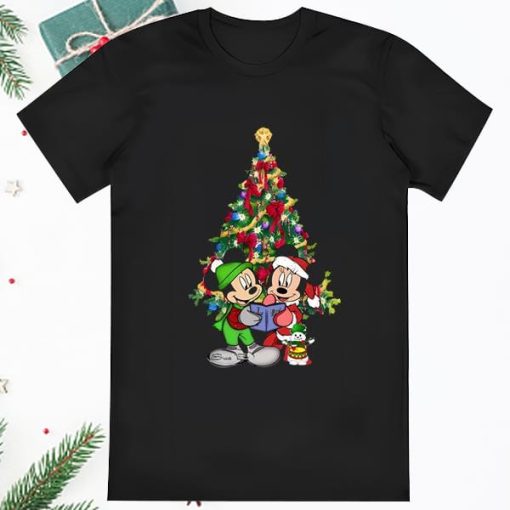 Mickey Minnie Christmas Tree Shirts