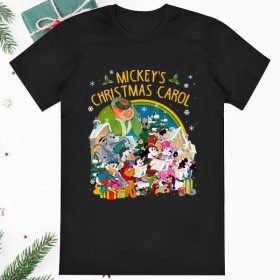 Mickeys Christmas Carol Mickey And Friends Very Merry Shirt