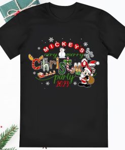 Mickeys Very Merry Christmas Party 2023 Disney Santa Shirt