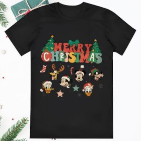 Mickeys Very Merry Christmas Party Family Matching Shirt Shirt