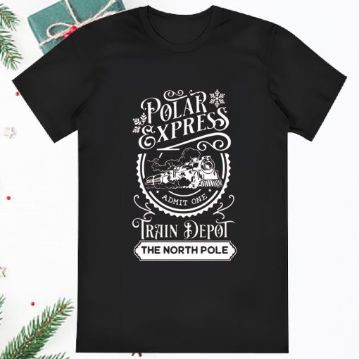 Polar Express Christmas ShirtChristmas Polar Express Train Shirt