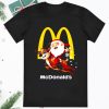 Santa Claus Parody Mcdonalds Christmas T Shirt