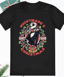 Santa Jack Skeleton The Nightmare Before Christmas T Shirt