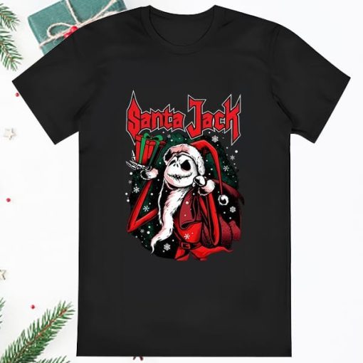 Santa Jack The Nightmare Before Christmas T Shirt