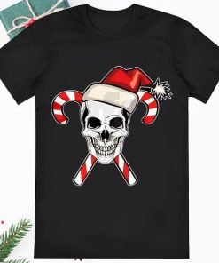 Skull Candy Skeleton Merry Christmas Shirt