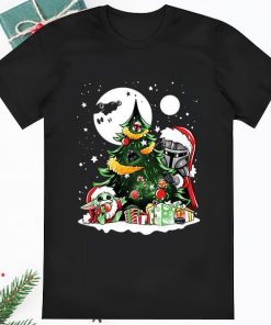 Star Wars Baby Yoda x Boba Fett Christmas Shirt