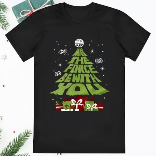 Star Wars May The Force Be With You Christmas Tree T Shirt