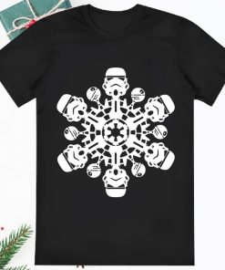 Star Wars Stormtrooper Christmas Snowflake Graphic T Shirt