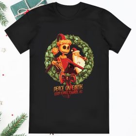 The Nightmare Before Christmas Jack Peace on Earth Good Scares Shirt