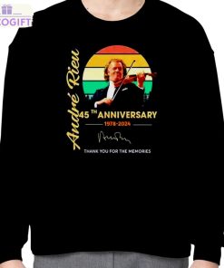 andre rieu 45th anniversary 1978 2024 vintage signature t shirt 4