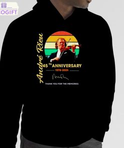 andre rieu 45th anniversary 1978 2024 vintage signature t shirt 5