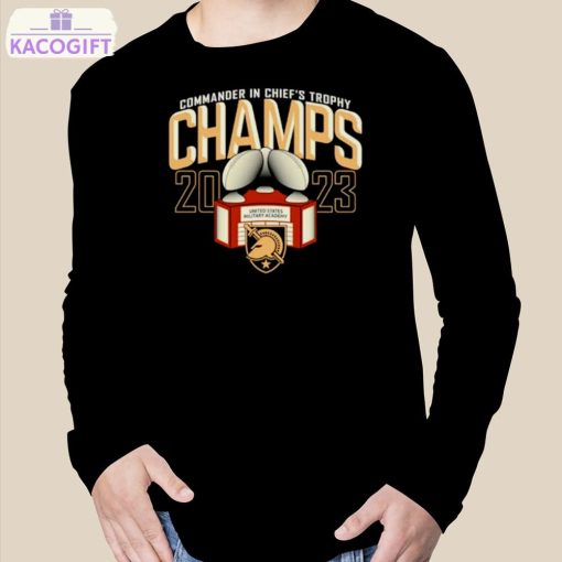 army black knights 2023 commander in chief s trophy winner shirt 3