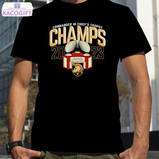 army black knights 2023 commander in chief s trophy winner shirt