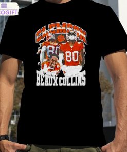 beaux collins 80 clemson tigers graphic t shirt