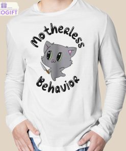 black cat motherless behavior shirt 3