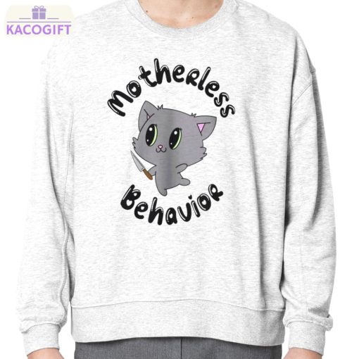 black cat motherless behavior shirt 4