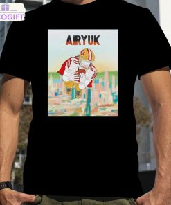 brandon aiyuk player football art t shirt