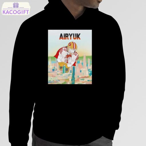 brandon aiyuk player football art t shirt 5