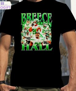 breece hall new york jets retro shirt