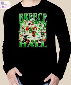 breece hall new york jets retro shirt 3