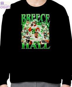 breece hall new york jets retro shirt 4