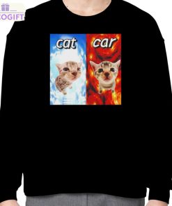 cat vs car heaven and hell t shirt 4