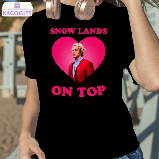 coriolanus snow lands love on top shirt 2