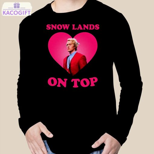 coriolanus snow lands love on top shirt 3