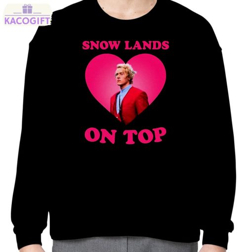 coriolanus snow lands love on top shirt 4