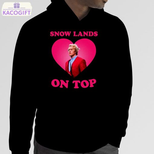 coriolanus snow lands love on top shirt 5