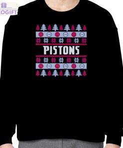 detroit pistons holiday ugly christmas shirt 4