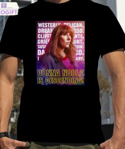 donna noble is descending shirt