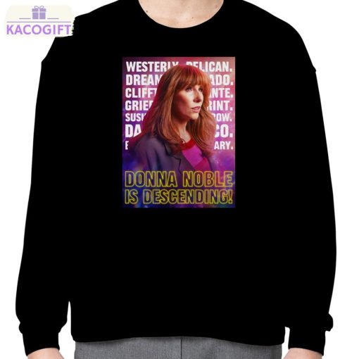 donna noble is descending shirt 4