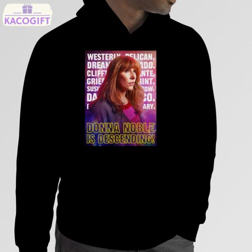 donna noble is descending shirt 5