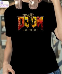 doom game 30th slayers anniversary doom30 t shirt 2