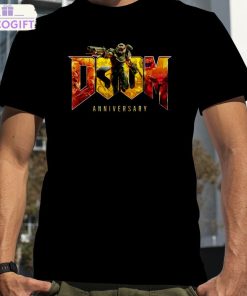 doom game 30th slayers anniversary doom30 t shirt