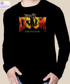 doom game 30th slayers anniversary doom30 t shirt 3