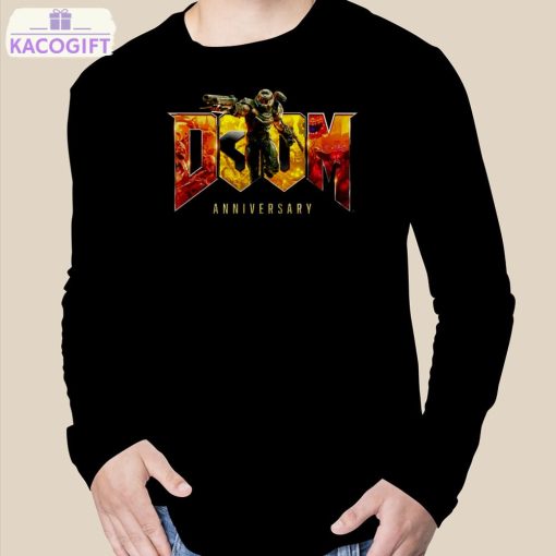 doom game 30th slayers anniversary doom30 t shirt 3